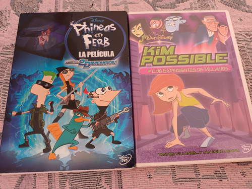 Kim Possible Los Expedientes De Villanos / Phineas Y Ferb 