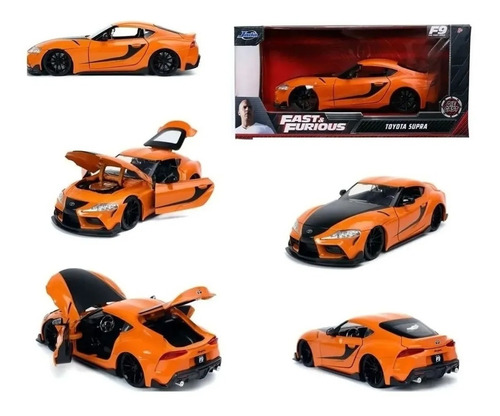 Toyota Supra Gr 2020 Han Rapido Y Furioso F9 Jada 1:24 Nuevo