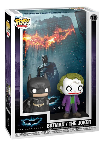 Pôster do filme Batman e Coringa: O Cavaleiro das Trevas Funko Pop