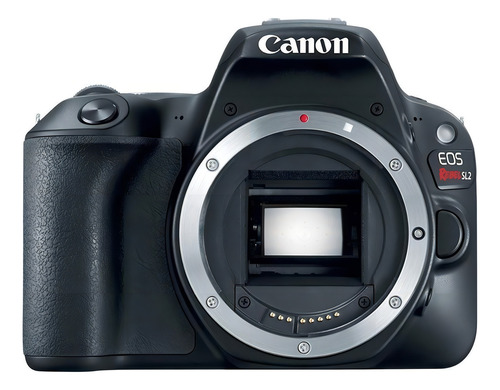 Canon EOS Rebel SL2 DSLR cor preto
