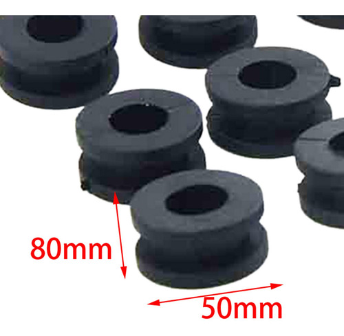 3 Piezas Duraderas De Motocicleta, Buje De 80mmx50mmx50mm