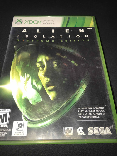 Videojuego  Alíen Isolation  Para Xbox 360