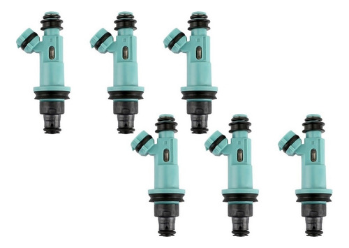 6x Fuel Injector For Toyota Supra Lexus Gs300 Sc300 Is300