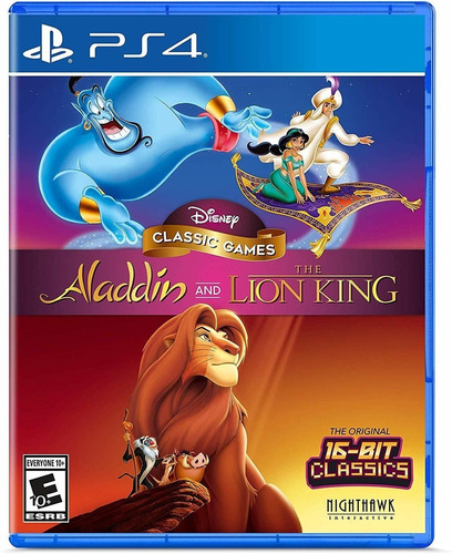 Disney Classic Games Aladdin And The Lion King- Ps4- Sniper