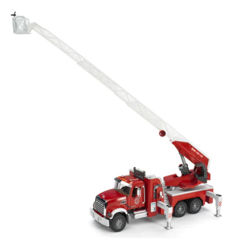 Bruder - 1:16, Camion Bomberos Mack Granite C/escalera
