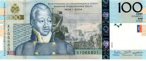 Grr-billete De Haití 100 Gourdes 2004 - Henri Christophe