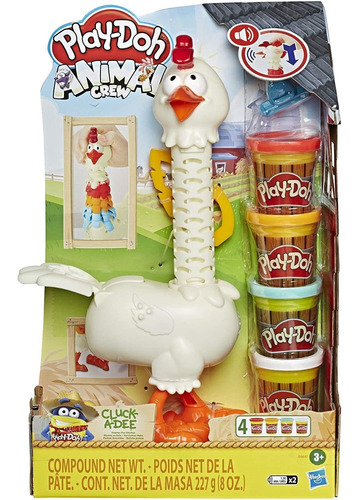 Jugar Doh Animal Crew Cluck A Dee Feather Fun Pick Toy ...