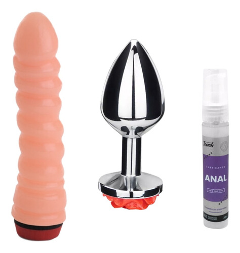 Vibrador Inalámbrico Clítoris Joya Consolador Lubricante 