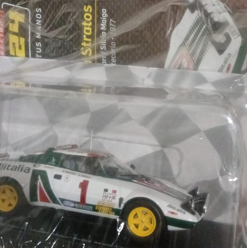 Revista + Autos De Rally 1:24 N 6 Lancia Stratos Montecarlo