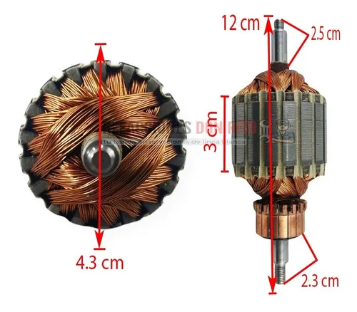 Armadura Rotor Oster Osterizer Licuadora Reversible Original