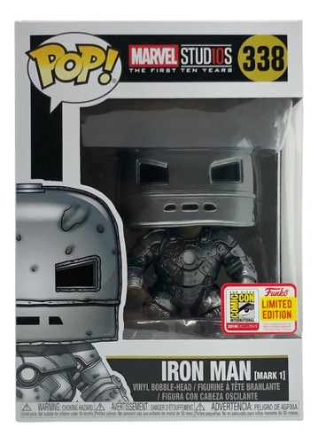 Funko Pop #338 Iron Man (mark1) Comic Con Limited Edition