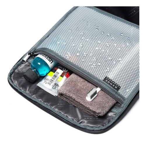 Mochila Bange-22005 Premium Impermeable Laptop Viaje Escolar Usb Color Negro