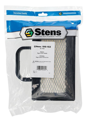 Filtro De Aire Briggs & Stratton 499486s - Stens 100-153