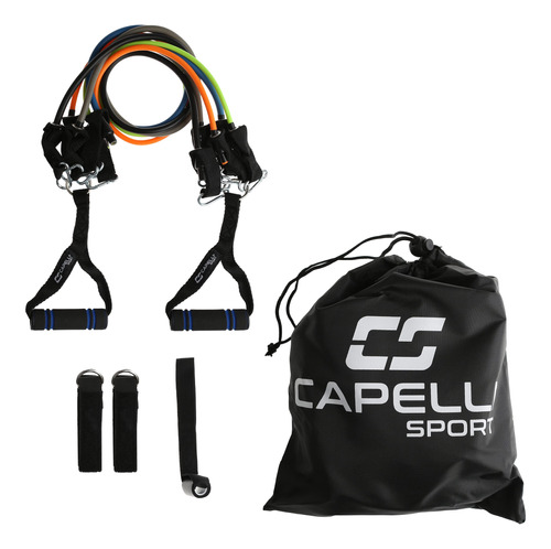 Capelli Sport Kit De Banda De Resistencia, Incluye 5 Bandas
