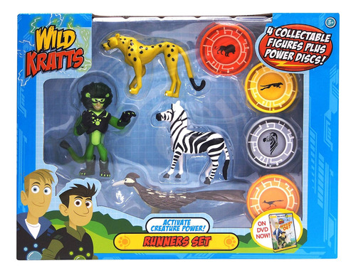 Juego De Acción  Figuras De Acci&on Wild Kratts, A Fr80mn