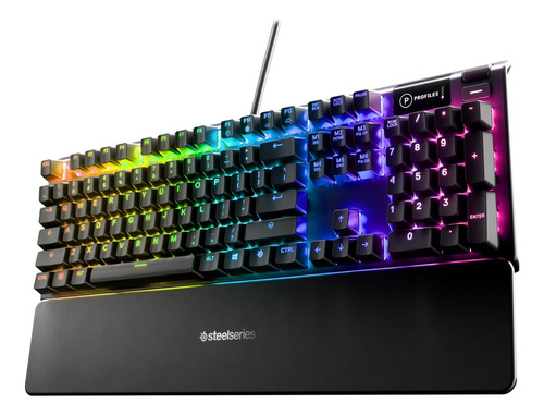 Teclado Para Juegos Steelseries Apex 5 Hybrid Mechanical Usb