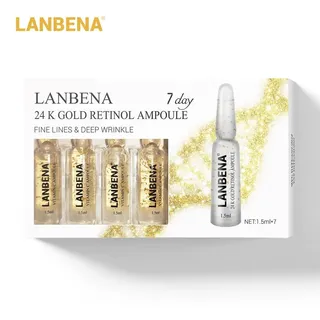 Lanbena Ampollas De Vitamina C, Aclaradora, Pecas