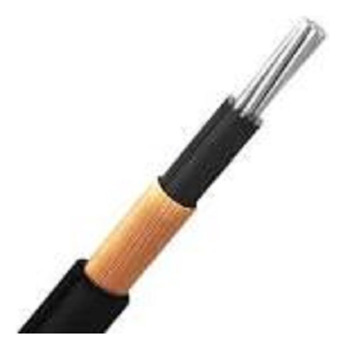 Concentrico 6mm Cobre/aluminio Rollo De 60 Mts + 4 Morsetos