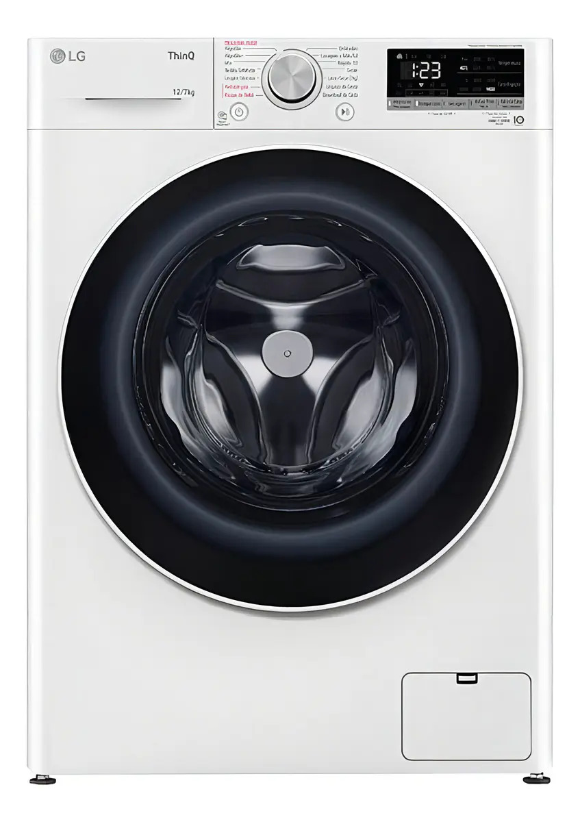 Lava E Seca LG Smart Vc4 12kg Branca Com Inteligência Artifi Cor Branco