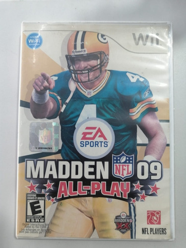 Madden Nfl 09 'all-play' -nintendo Wii-