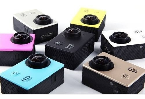 Câmera Capacete Moto Full Hd Hdmi Mergulho Dvr Carro Bike Oi