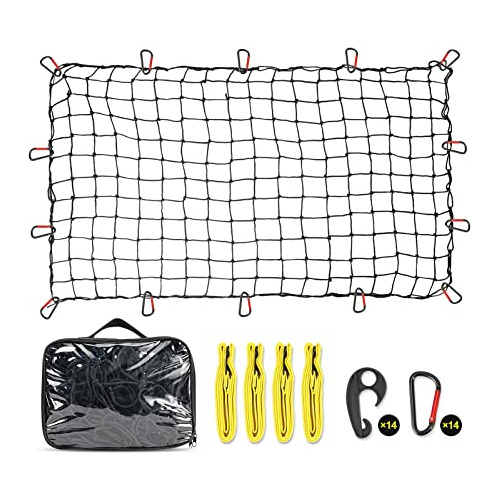 Red De Carga De 4'x6' Camas De Camiones Pick-up, Red El...