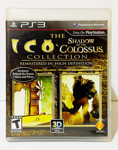 Ico & Shadow Of The Colossus The Collection Juego Ps3 Físico