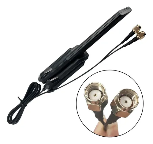 Antena Wifi 6e Zahara Rp-sma Dual Banda Para Placas Asus