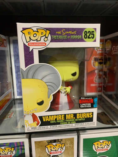 Funko Pop Simpson La Casita Del Terror Vampire Burns Vampiro