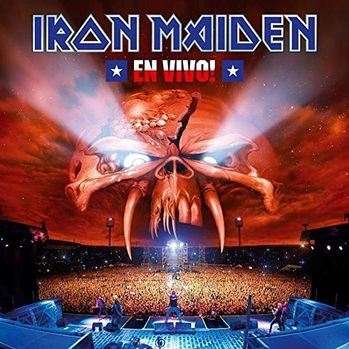Cd Iron Maiden - En Vivo! Nuevo Y Sellado Obivinilos