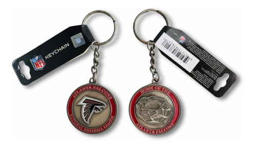 Llavero Moneda Halcones De Atlanta Falcons, Producto Nfl