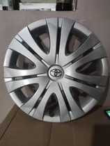 Comprar Tapón Polvera De Rin Toyota Corolla R16 Doble Brazo Plateado