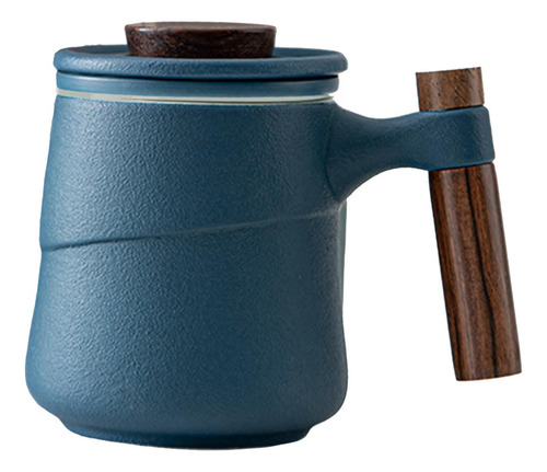 Taza / Taza De Cerámica Del Té Del Estilo Japonés Azul