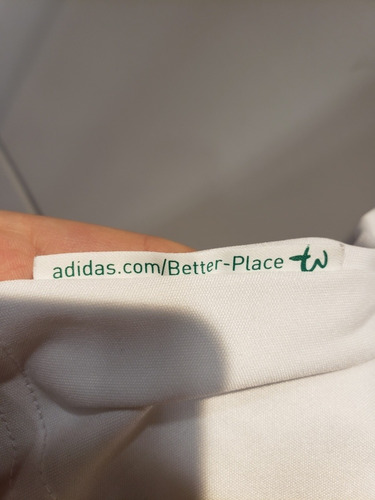 Camiseta De Entrenamiento Blanca adidas Usada Como Nueva