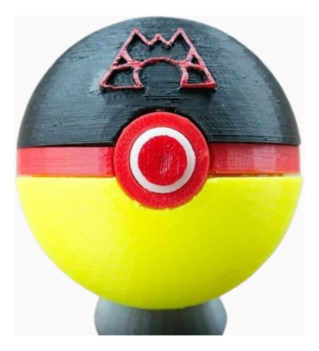 Pokebola Magma / 6cm Hermosas ! Impresión 3d ! Oferta 