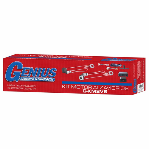 Kit Motor Alzavidrios Genius 2p Instalado