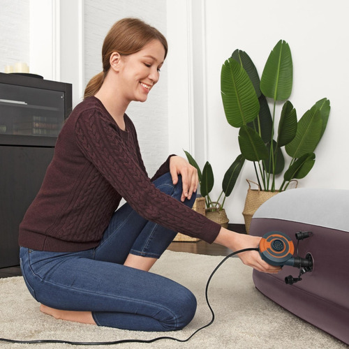 Inflador Eléctrico 220v Colchón Bote Inflable 110w Bestway
