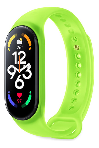 Correa Smart Band 7 Xiaomi Color Verde Neón