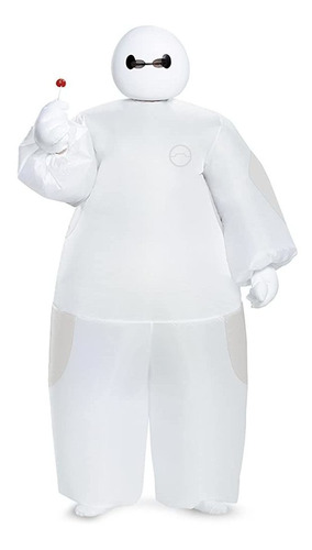 Chicos Blanca Grande Héroe 6 Baymax Traje Inflable