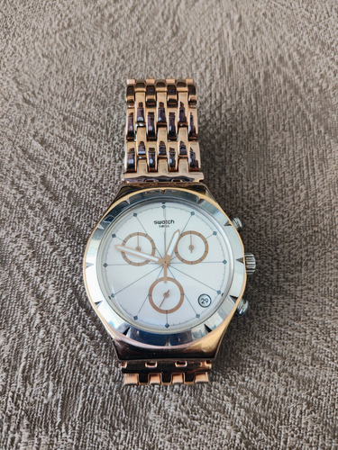 Relógio Swatch Irony Bronze Prata Nude (Usado)