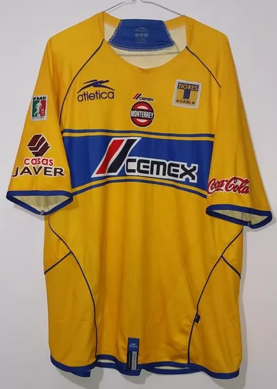 Jersey Tigres Uanl Local Atletica Año 2005-2006 Talla Xl