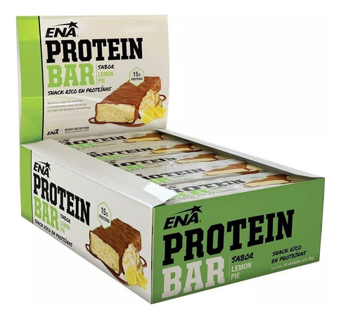 Ena Protein Bar 16 Barras Barritas Protéicas Snack Saludable Proteínas Varios Sabores