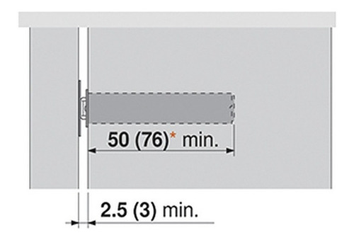 Imagen 2 de 2 de Tip-on Para Puertas 956.1004