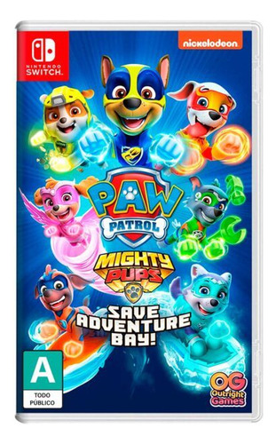 Paw Patrol Mighty Pups Save Adventure Bay Nintendo Switch