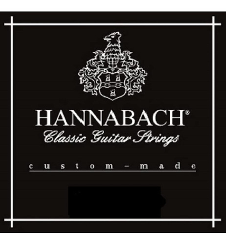 Hannabach Cuerda Guitarra Clasica Serie Alta Tension Hecha