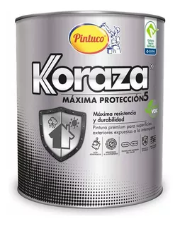 Pintura Koraza 0.9 Litros Pintuco 2650 Blanco