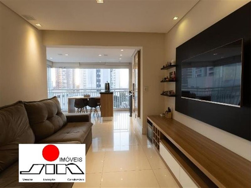 Imagem 9 de 29 de Lindo Apartamento Com Varanda Gourmet - 14859