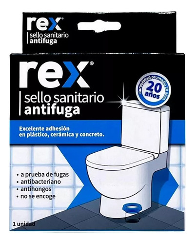 Sello Sanitario Antifugas Para Wc Rex 30410