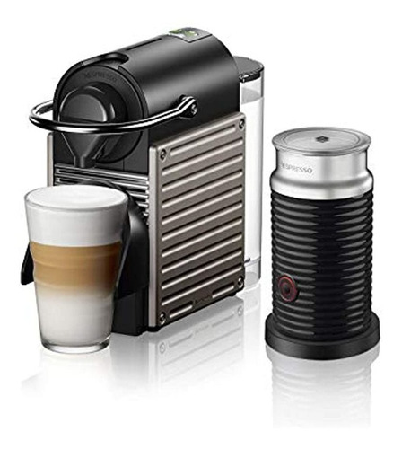Máquina Para Café Nespresso Pixie Con Aeroccino De Breville.