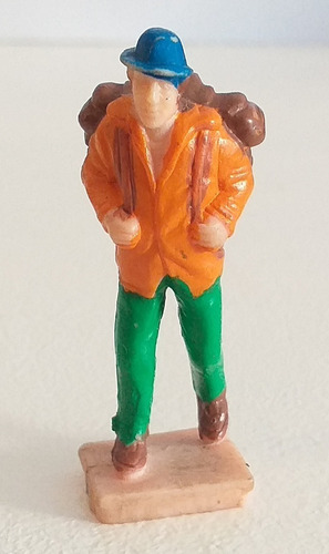 Imagen 4 de 10 de Lote X 3 Figuras Oficios Soldadito Muñeco Retro Vintage